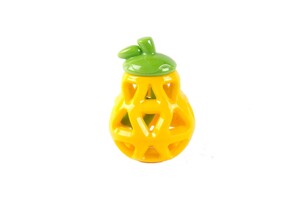 FOFOS צעצוע כלב בצורת אגס המפיץTreats טעמים פרי.