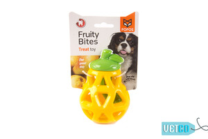 FOFOS צעצוע כלב בצורת אגס המפיץTreats טעמים פרי.