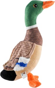 x Fofos Wild Duck Soft Squeaky Plush Dog Toy