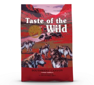 מזון לכלבים ללא דגנים - טייסט אוף דה ווילד סאוטווסט קניון - 12.2 ק"ג