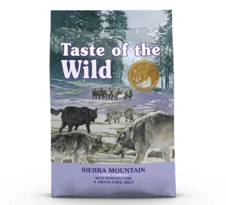 מזון לכלבים ללא דגנים - טייסט אוף דה ווילד סיירה מאונטיין - 2 ק"ג