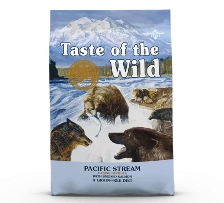 אוכל לכלבים: טייסט אוף דה ווילד סלמון - מזון המתאים לכלבים אלרגיים - 2 ק"ג