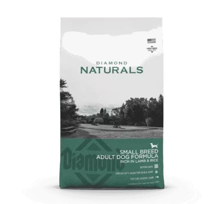 דיימונד נטורלס לכלבים בוגרים מגזעים קטנים - עשיר בטלה ואורז - 15 ק"ג