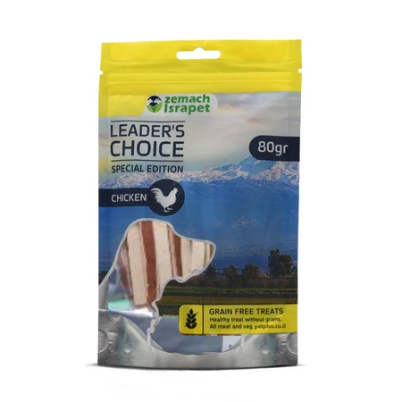 חטיף לכלב לידר צ''ויס כריך עוף 80 גרם