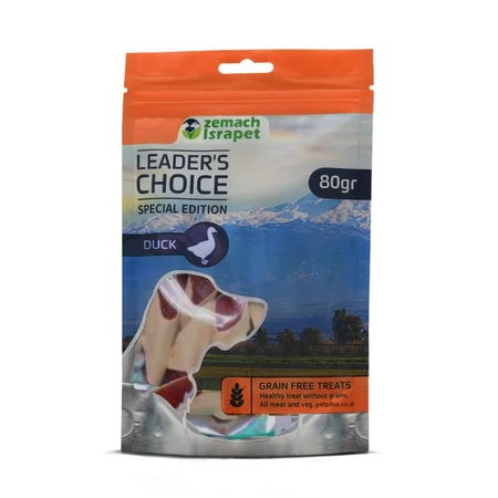 חטיף לכלב לידר צ''ויס ספאגטי ברווז 80 גרם