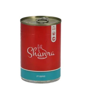 שימורים לחתול שונרא, טעם דג 400 גרם