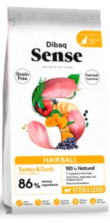 דיבאק סנס חתול - הודו ברווז - 6 ק"ג