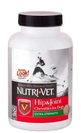 נוטרי וט טבליות משופרות לחיזוק המפרקים בכלבים – 60 יח'